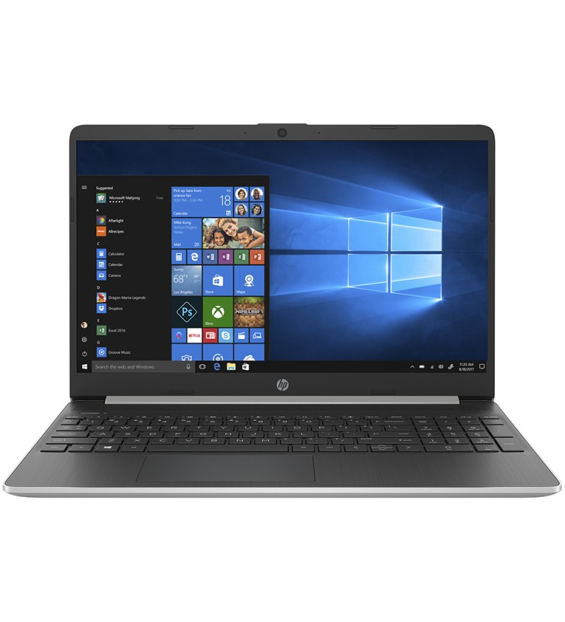 Notebook HP 15-dy1071wm de 15.6" HD con Intel Core i7-1065G7/8GB RAM/256GB SSD + 16GB Optane/W10 - Carbon Slate