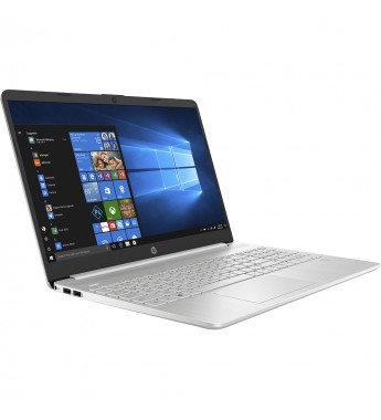 Notebook HP 15-dy1091wm de 15.6" HD con Intel Core I3-1005G1/8GB RAM/256GB SSD/W10 - Plata