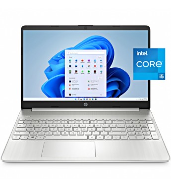 Notebook HP 15-dy2095wm de 15.6" FHD con Intel Core i5-1135G7/8GB RAM/256GB SSD/W11 - Plata