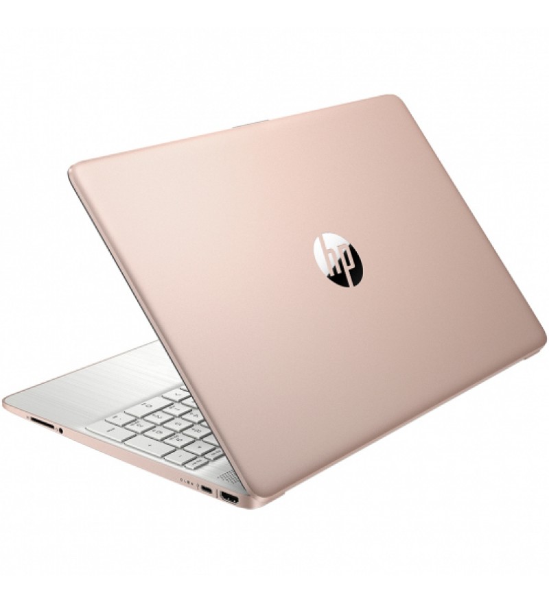 Notebook HP 15-ef2125wm de 15.6" FHD con AMD Ryzen 5 5500U/8GB RAM/256GB SSD/W10 - Rose Gold