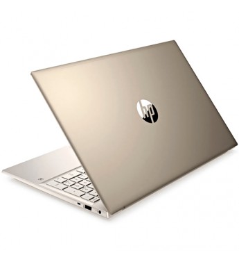 Notebook HP Pavilion 15-eg0070wm de 15.6" FHD con Intel Core-i7 1165G7/8GB RAM/512GB SSD/W10 - Dorado