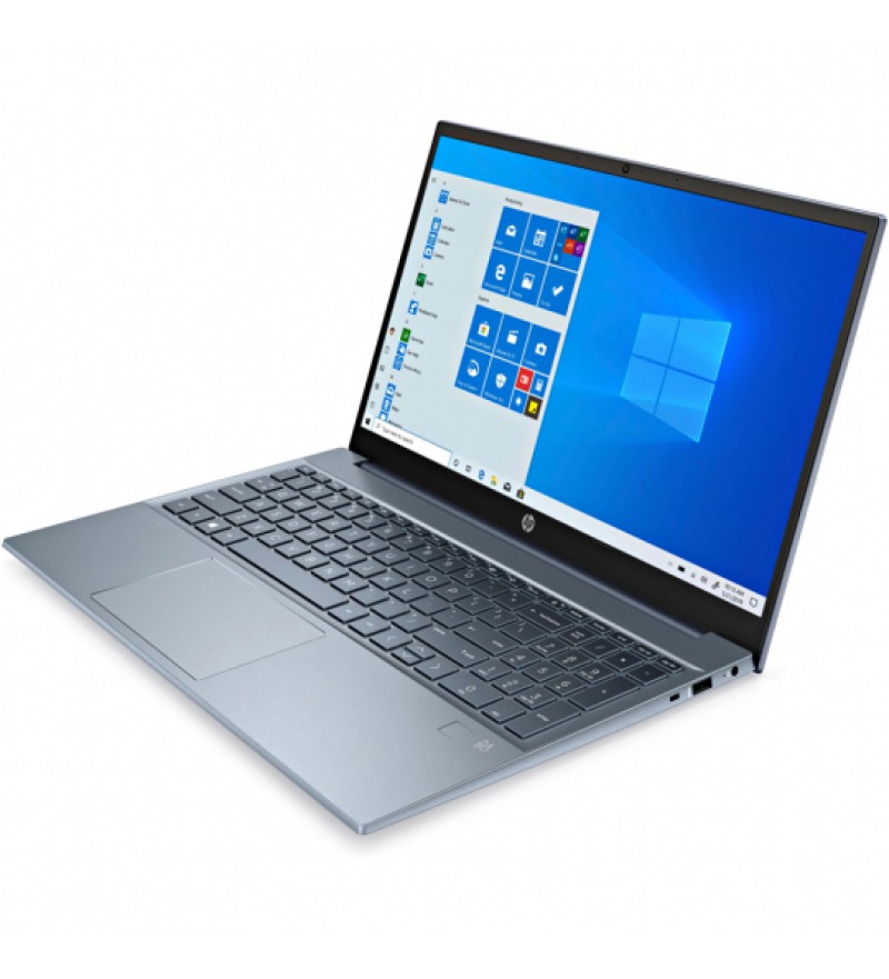 Notebook HP Pavilion 15-eh1070wm de 15.6" FHD con AMD Ryzen 7 5700U/8GB RAM/512GB SSD/W11 - Azul