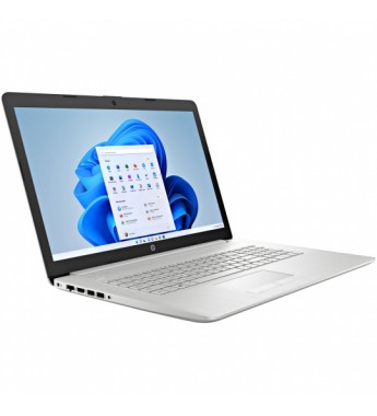 Notebook HP 17-by4013dx de 17.3" HD+ con Intel Core i3-1115G4/8GB RAM/256GB SSD/W11 - Plata