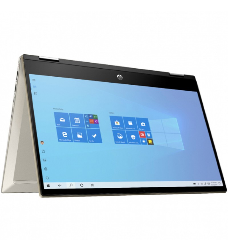 Notebook HP Pavilion x360 m Convertible 14m-dw1023dx de 14" FHD Touch con Intel Core i5-1135G7/8GB RAM/256GB SSD/W10 - Warm Gold
