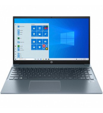 Notebook HP 15-eh1052wm de 15.6" FHD con AMD Ryzen 5 5500U/8GB RAM/512GB SSD/W11 - Horizon Blue