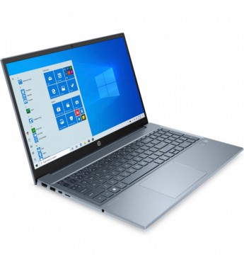 Notebook HP 15-eh1070wm de 15.6" FHD con AMD Ryzen 7 5700U/8GB RAM/512GB SSD/W10 - Horizon Blue