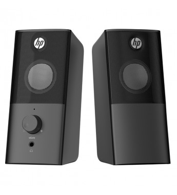 Speaker Hp DHS-2101 de 12 W con Jack de 3,5mm/USB para alimentación - Negro