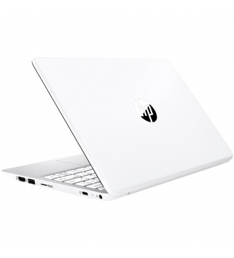 Notebook HP 11-ak0012dx de 11.6" HD con Intel Celeron N4020/4GB RAM/64GB eMMC/W10 - Diamond White