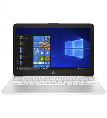 Notebook HP Stream 11-ak0012dx de 11.6" HD con Intel Celeron N4020/4GB RAM/64GB eMMC/W10 - Plata