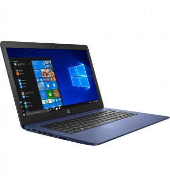 Notebook HP Stream 14-cb171wm de 14" HD con Intel Celeron N4020/4GB RAM/64GB eMMC/W10 - Blue