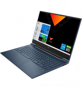 Notebook HP Victus 16-d0023dx de 16.1" FHD con Intel Core i5-11400H/8GB RAM/256GB SSD/GeForce RTX 3050 de 4GB/W11 - Performance Blue