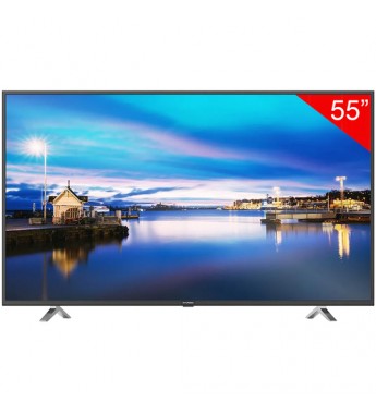 Smart TV LED de 55" Hyundai HYN-55UHD4 4K con Wi-Fi/USB/HDMI/Bivolt - Negro