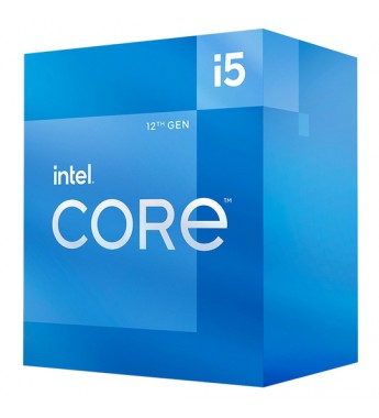 Procesador Intel Core i5-12400 de 2.5GHz Hexa Core con 18M Caché - Socket LGA1700