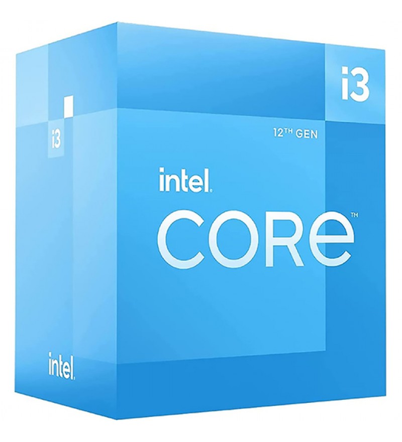 Procesador Intel Core i3-12100 de 3.3GHz Quad Core con 12MB Caché - Socket LGA1700