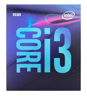 Procesador Intel Core i3-9100 de 3.6GHz Quad Core con 6MB Cache - Socket LGA1151
