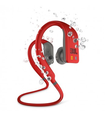 Auriculares Inalámbricos JBL Endurance DIVE con Reproductor Integrado/1GB/Bluetooth/Micrófono - Rojo