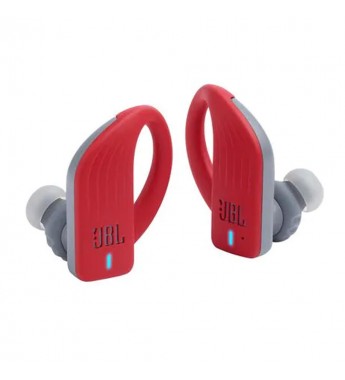 Auriculares Inalámbricos JBL Endurance PEAK con Bluetooth/Micrófono/IPX7 - Rojo