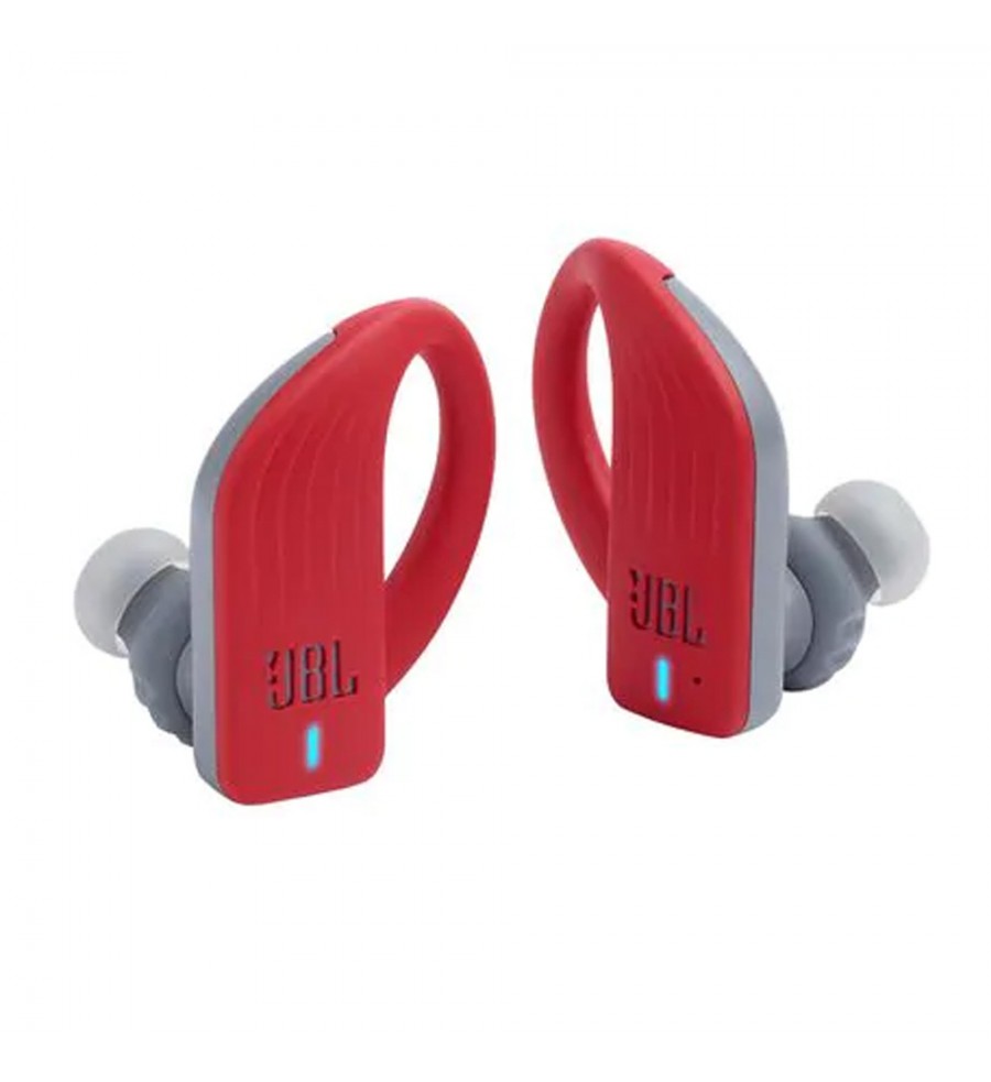Auriculares Inalámbricos JBL Endurance PEAK con Bluetooth/Micrófono/IPX7 -  Rojo