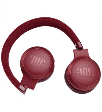 Auriculares Inalámbricos JBL Live 400BT con Bluetooth/Micrófono - Rojo