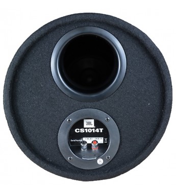 Caja de Sonido Sellada + Subwoofer de 10" JBL CS1014T con 500 watts PMPO (25 cm) - Negro