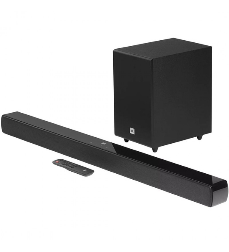 Soundbar JBL Cinema SB140 110W con Bluetooth/HDMI/USB/Optical Bivolt - Negro