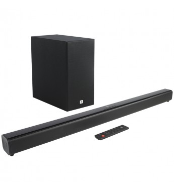 Soundbar JBL Cinema SB160 220W con Bluetooth/HDMI/USB/Optical Bivolt - Negro