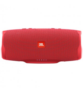 Speaker JBL Charge 4 con Bluetooth/USB/Lector Micro SD/Batería de 7.500 mAh - Rojo