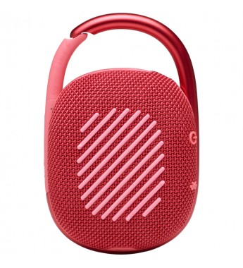 Speaker JBL Clip 4 con Bluetooth/5W/IP67 - Rojo