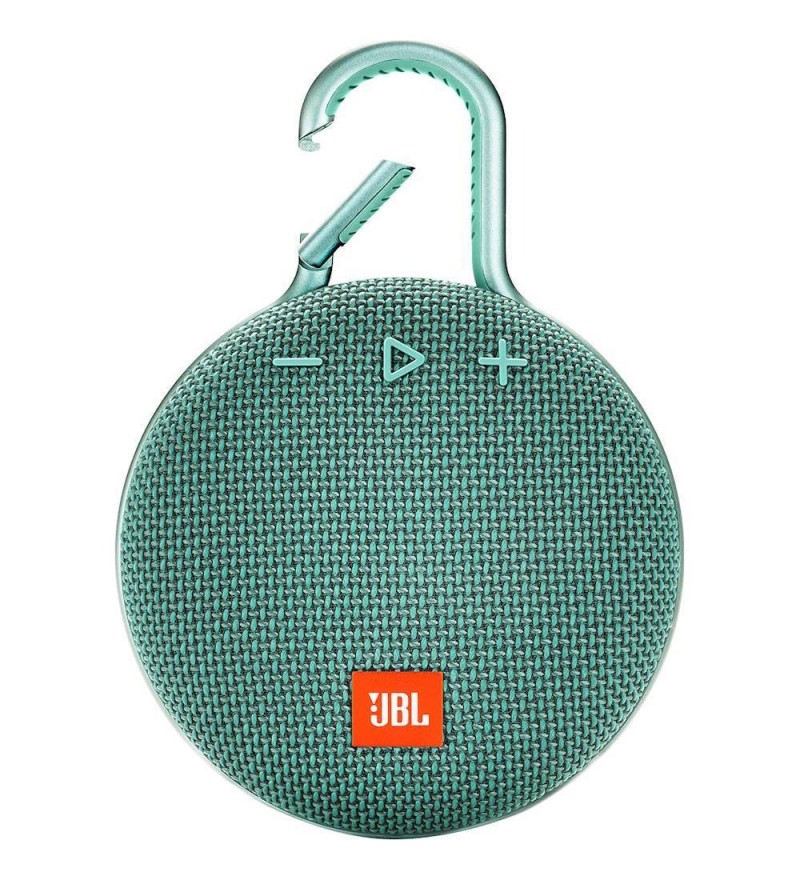 Speaker JBL Clip 3 con Bluetooth/Jack 3.5mm/IPX7 Batería 1000 mAh - River Teal