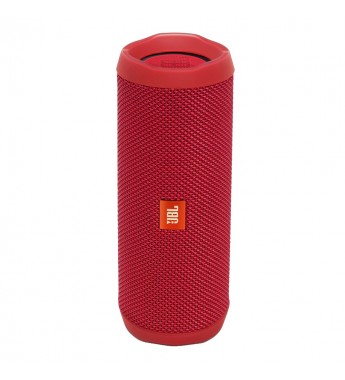 Speaker JBL Flip 4 con Bluetooth/Jack 3.5mm/IPX7 Batería 3000 mAh - Rojo