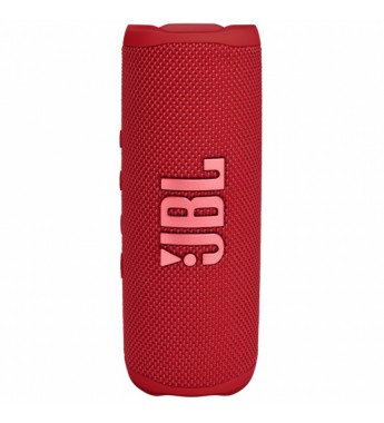 Speaker JBL Flip 6 con Bluetooth/Batería 4800 mAh - Rojo