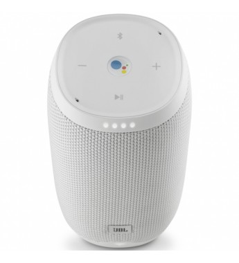 Speaker JBL Link 10 con Bluetooth/Google Assistant/IPX7 - Blanco