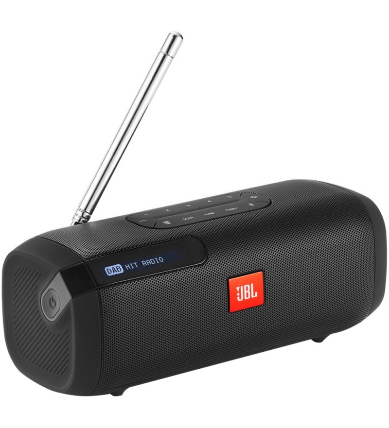 Speaker JBL Tuner FM con Bluetooth/Jack 3.5mm/Batería 1.500 mAh - Negro