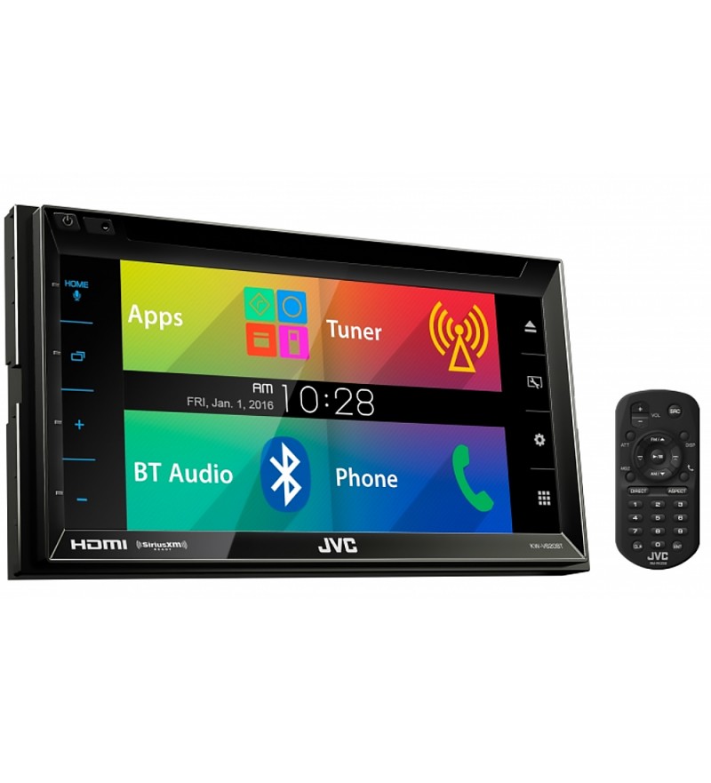 Reproductor DVD Automotriz JVC KW-V620BT Pantalla de 6.8" con Bluetooth/USB/HDMI - Negro