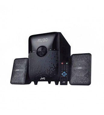 Home Theater JVC XS-N2319BU con Sistema de Audio 2.1/Bluetooth/Bivolt - Negro