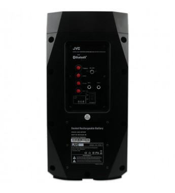 Parlante JVC XS-YM8U Bluetooth/Radio FM/USB/SD/30W/Bivolt - Negro