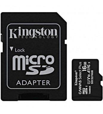 MEMORIA MICRO SD KINGSTON 16GB C10 100MB