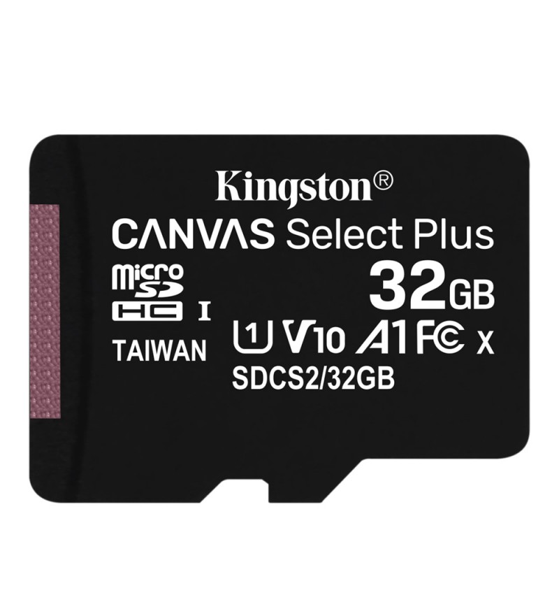 Tarjeta microSD Kingston Canvas Select Plus SDCS2/32GB de 32GB - Negro