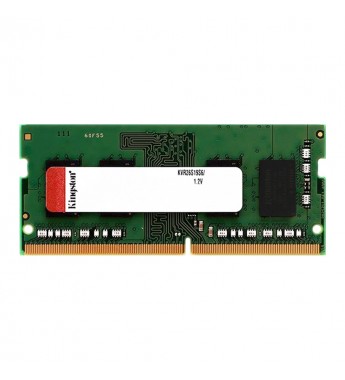 Memoria RAM para Notebook Kingston de 4GB KVR26S19S6/4 DDR4/2666MHz - Verde