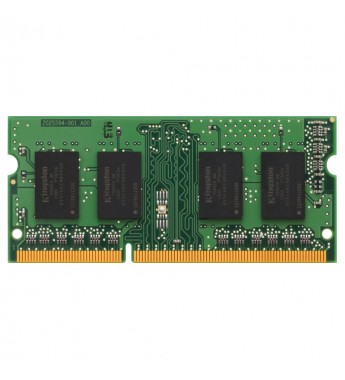 Memoria RAM para Notebook Kingston de 4GB KVR13S9S8/4 DDR3/1333MHz - Verde