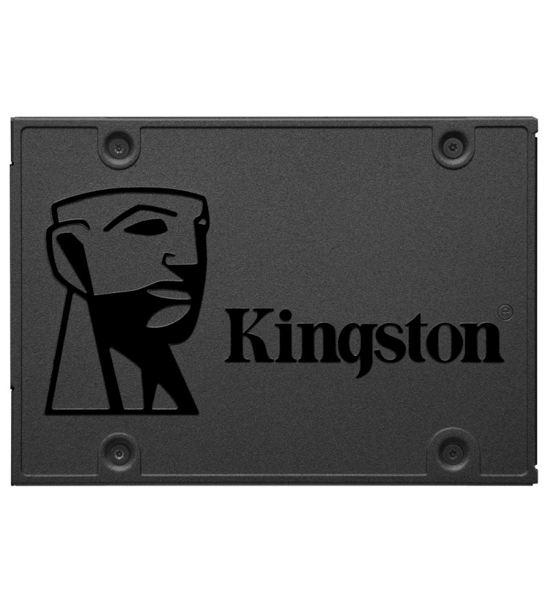 SSD 2.5" Kingston A400 SA400S37/240G de 240GB hasta 500MB/s de Lectura - Negro