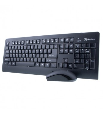 Kit Klipxtreme Inspire KCK-265S Teclado + Mouse Inalámbricos/Español - Negro