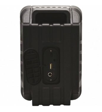 Parlante Kolke Flame KPB-497 con Bluetooth/Radio FM/USB/1000W/Bivolt (Micrófono) - Negro