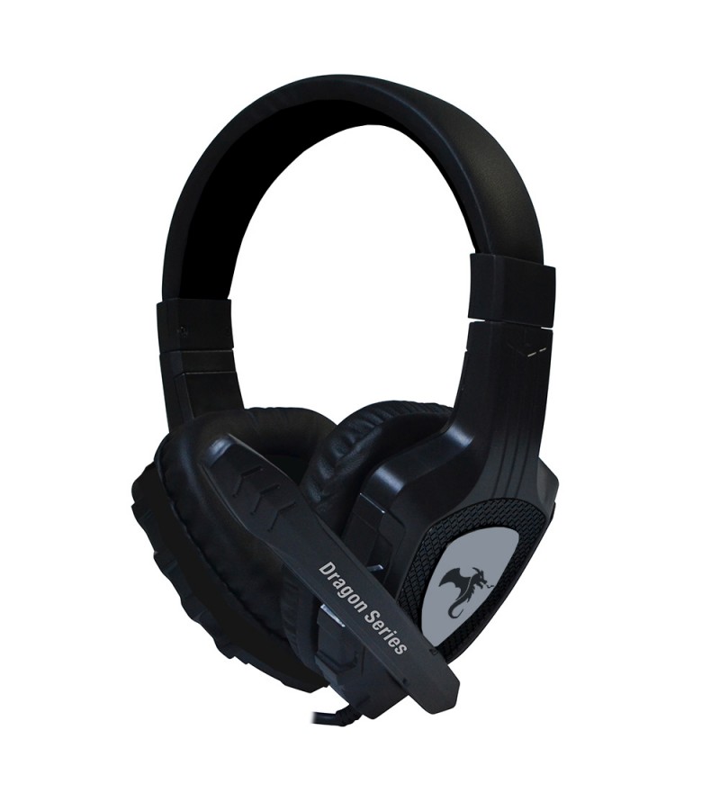 Headset Gaming Kolke Champ KGA-382 Micrófono Omnidireccional/40 mm - Negro/Gris
