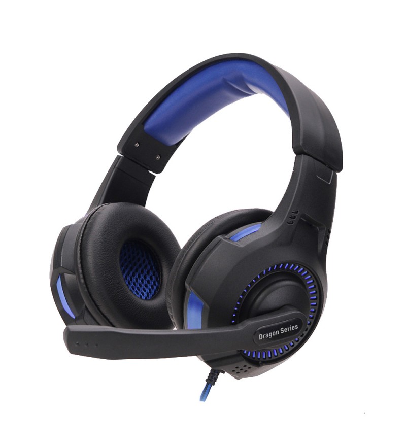 Headset Gaming Kolke Killer KGA-345 Micrófono Omnidireccional/40 mm - Negro/Azul