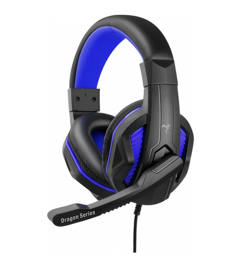 Headset Gaming Kolke Apolo KGA-485 con Micrófono Retráctil/40mm - Negro/Azul