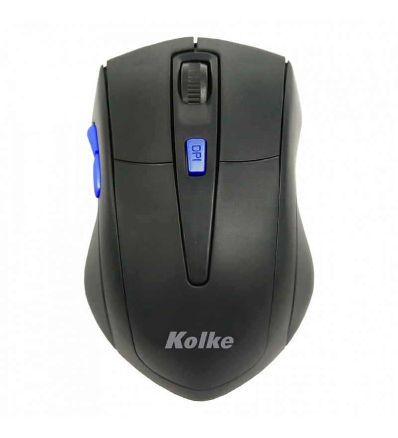 Mouse Inalámbrico Kolke KEM-247 - Negro/Azul