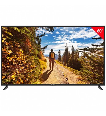 Smart TV LED de 60" Kolke 60-SMU 4K UHD con Wi-Fi/HDMI/USB/Bivolt - Negro
