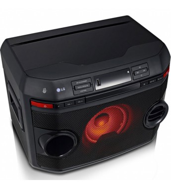 Minicomponente LG XBOOM OL45 de 220W RMS/Bluetooth/TV Sound Sync/Karaoke/220V - Negro