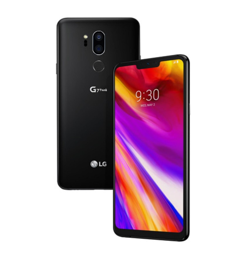 Smartphone LG G7 ThinQ LMG710EM DS 4/64GB 6.1 16+16/8MP A8.0 + Funda - Negro